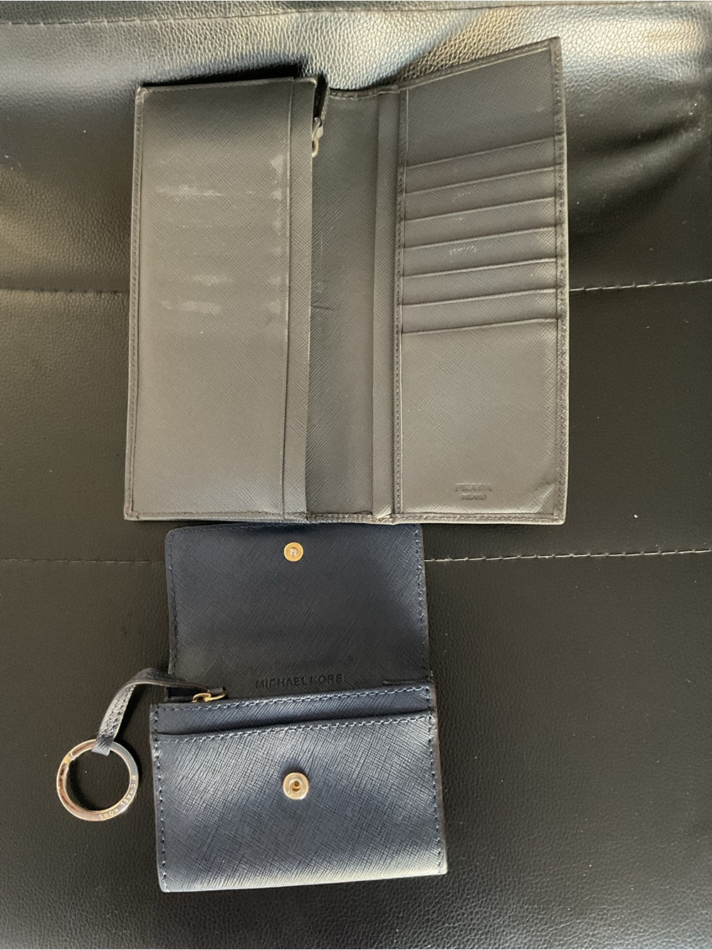 Low start Prada gray Leather Wallet and Micheal kors Set - Picture 3 of 6